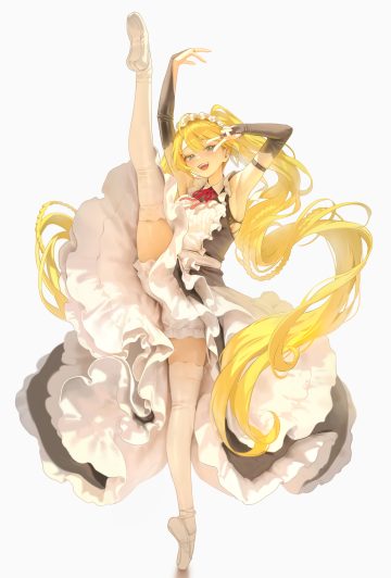 bangsom bloomers bra maid skirt lift thighhighs