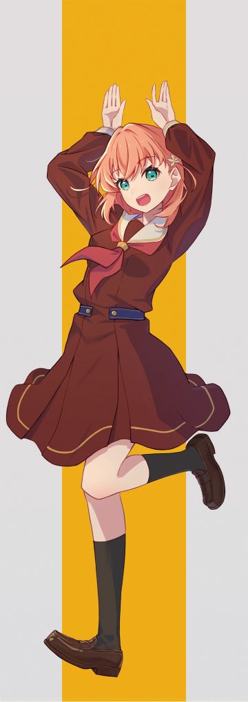 macken love live! (series) love live! hasu no sora jogakuin school idol club hinoshita kaho seifuku