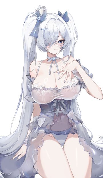 sun 0205 goddess of victory: nikke cinderella (nikke) dress no bra pantsu see through