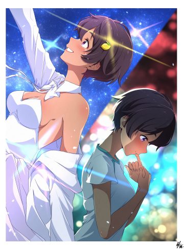 nishizuki shino make heroine ga oosugiru! yakishio lemon dress no bra