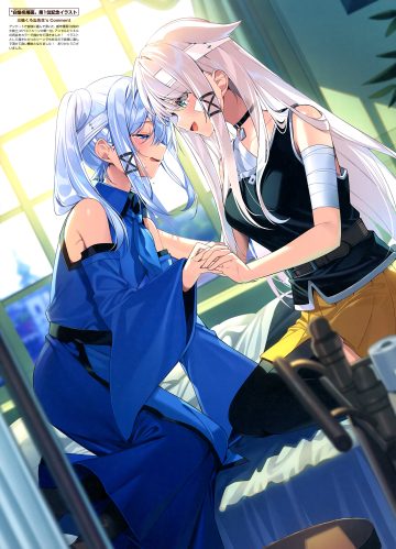 mishima kurone ancerise sacred ciel sacred bandages thighhighs