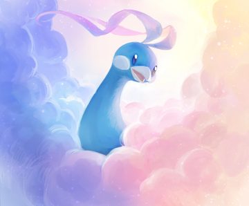 animal bird clouds day walker1117 no humans pokemon swablu