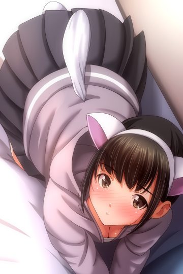 matsunaga kouyou animal ears nekomimi seifuku tail