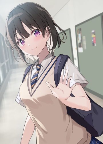 mafuyu shima seifuku sweater