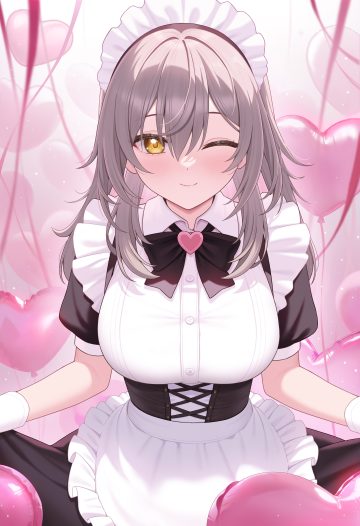 fukuro ko (greentea) honkai: star rail stelle maid skirt lift