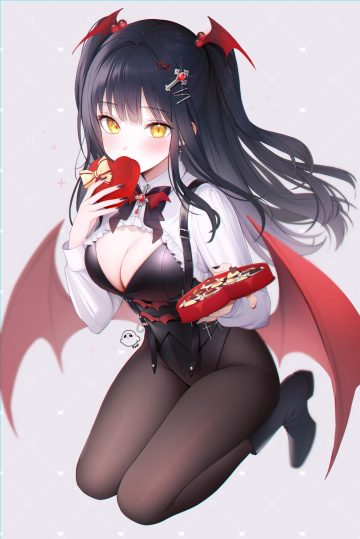 takimi leotard pantyhose valentine wings