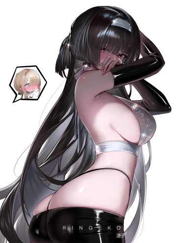 ringeko-chan zenless zone zero astra yao evelyn chevalier ass chibi no bra pantsu thong