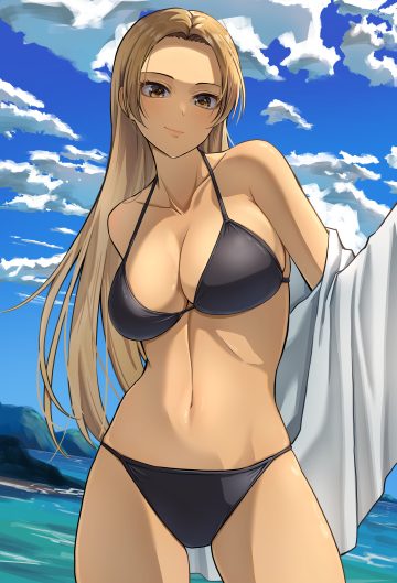 daiko (dai1974910) the idolm@ster the idolm@ster cinderella girls matsunaga ryou bikini dress shirt swimsuits