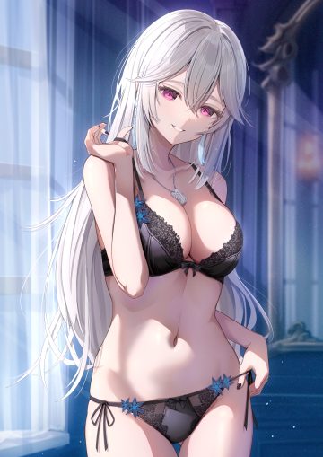 fujinomiya reicho bra lingerie pantsu string panties undressing