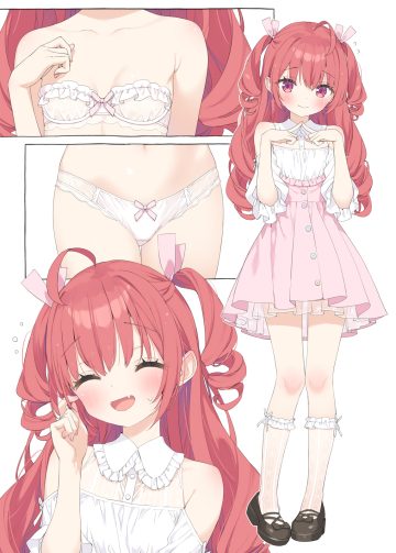 kani biimu hazuki watora bra dress loli pantsu see through