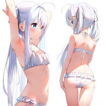 shironora ass bikini loli see through swimsuits wet wet clothes