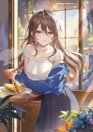 necomi no bra see through sweater