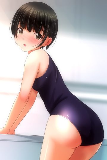 matsunaga kouyou ass loli school swimsuit swimsuits