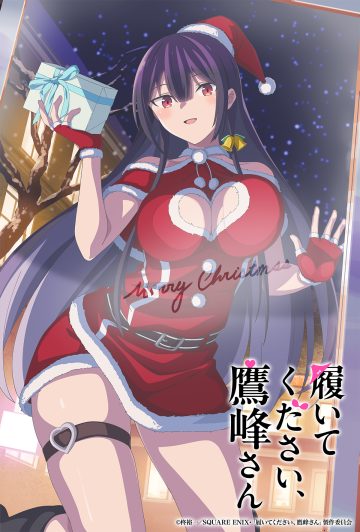 haite kudasai takamine-san takamine takane christmas dress garter no bra tagme