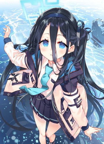 arikawa satoru blue archive tendou arisu halo seifuku