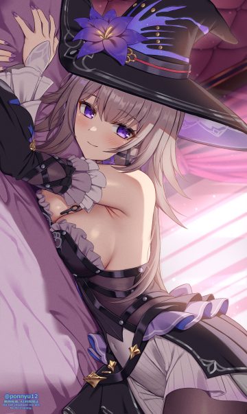ponnyu12 honkai: star rail herta no bra pantyhose witch