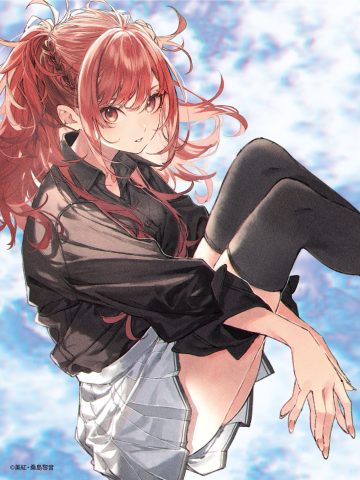 kuwashima rein isekai de cheat skill wo te ni shita ore wa genjitsu sekai wo mo musou suru kazama kaede seifuku skirt lift thighhighs
