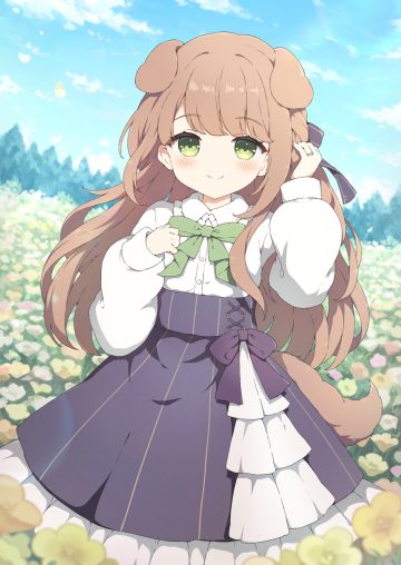 tyakomes animal ears inumimi tail