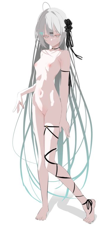 sajin (user pvrm4582) garter loli naked nipples
