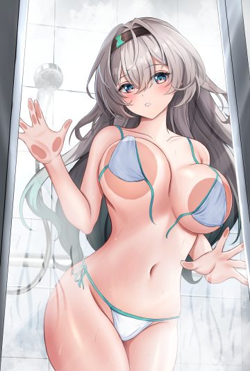 shouhaku honkai: star rail firefly bikini swimsuits wet