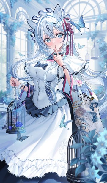 00nanona animal ears maid wa maid