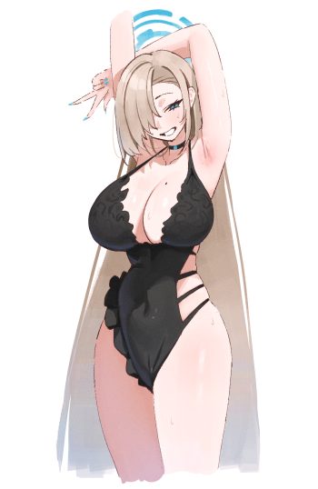 kono (xerondan321) blue archive ichinose asuna halo sketch swimsuits