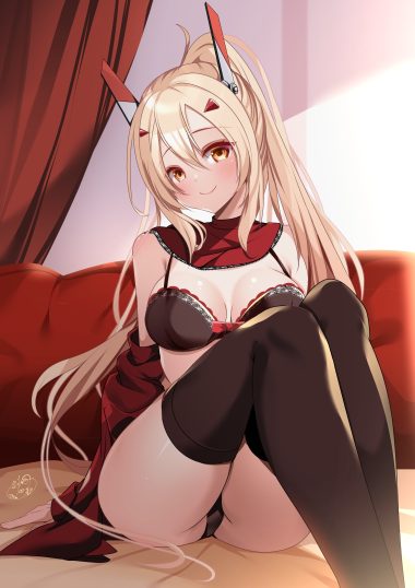 origami aya azur lane ayanami (azur lane) bra open shirt pantsu thighhighs thong