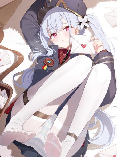 deyui stella sora freesia (stella sora) feet garter pantsu pantyhose see through shimapan skirt lift uniform