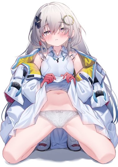 leafpie zaurus chunithm lena ishmael loli pantsu skirt lift