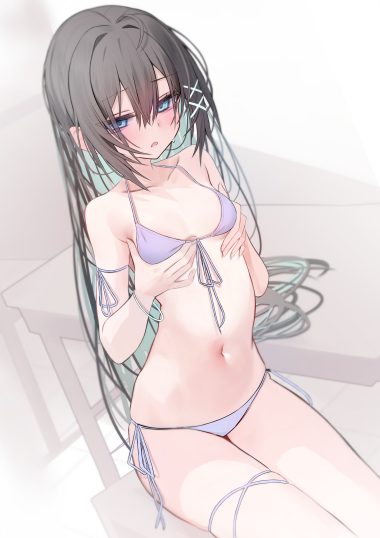 sajin (user pvrm4582) bikini breast hold garter loli swimsuits