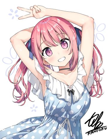 kantoku kurumi (kantoku) dress no bra